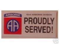 82nd Airborne Division Bumper Sticker  