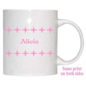  Personalized Name Gift   Alicia Mug 