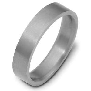  5mm traditional wedding band ring (Platinum) Jewelry