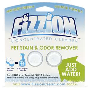 Fizzion Concentrated Cleaner Pet Stain & Odor 2 pack  