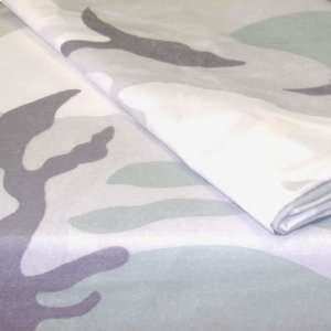  Grey Camouflage Hunting Military Twin Bedding Sheet Set 