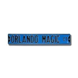 ORLANDO MAGIC ORLANDO MAGIC CT Authentic METAL STREET SIGN (6 X 36 