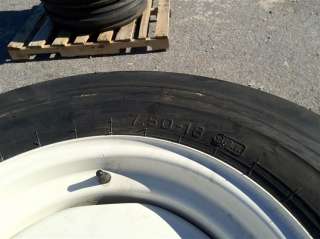   Tires and Wheels 750x18 Agriculture R1 Front tires and wheels  