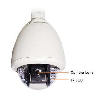 CCTV Pan Tilt Zoom Surveillance Home Security Camera  