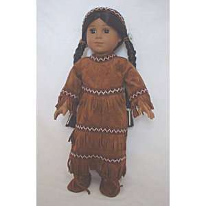  Native American Dress. SHOES Included Fits 18 Dolls like 