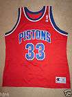 Detroit Pistons Grant Hill 33# Classics Thowback Jersey Red  