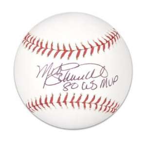  Mike Schmidt Autographed Baseball  Details 80 WS MVP 