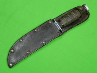 US WW2 KABAR Fighting Knife Marked Guard  