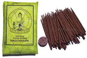 100 Sticks of NATURAL FLORAL INCENSE NAGCHAMPA Hand Made In NEPAL 