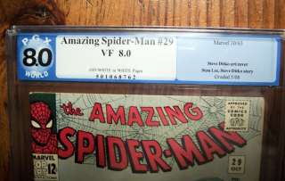 Amazing Spiderman #29 PGX 8.0 Scorpion app.  