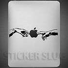   GOD & ADAM Religious i Pad 1 2 & 3 Decal Sticker   Vinyl Mac Apple  TZ