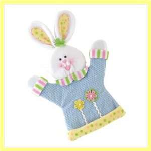  Bunny Hand Puppet Set of 2 New 