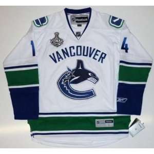 Alexandre Burrows Vancouver Canucks Away 11 Cup Jersey   Large