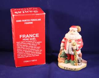Santas of the Nations FRANCE Christmas Ornament Collectible Figure 