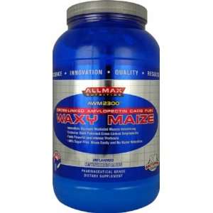  Allmax Nutrition Waxy Maize Unflavored 2000 Grams Health 