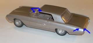 Vintage 1963 Ford Thunderbird Dealer Promo Car Model  