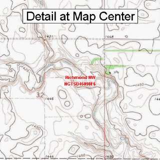   Map   Richmond NW, South Dakota (Folded/Waterproof)