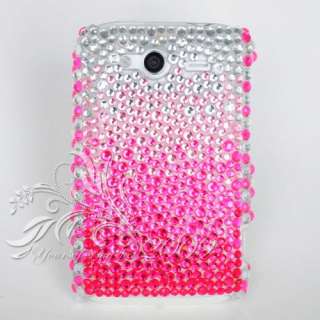 Bling Rhinestone Case For HTC G13 Wildfire S A510E 08 a  