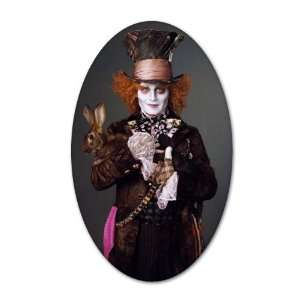  Alice in Wonderland Mad Hatter sticker decal 3 x 5 