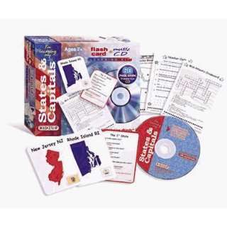   KB 05180 Im Learning My States & Capitals Flashcard Set Toys & Games