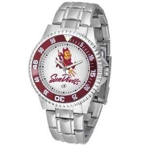   Suntime Competitor Game Day Steel Band Watch   NCAA College Athletics