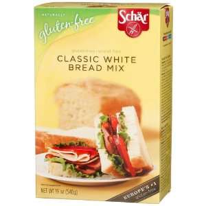 Schar Naturally Gluten Free Classic White Bread Mix, 19 Ounce Box 