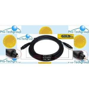 Pro Techgroup Premium Series 6 ft TOSLINK to TOSLINK digital optical 