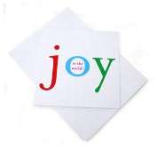 Product Image. Title Joy To The World Quote Christmas Boxed Card