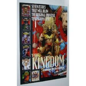   Dead Superman The Kingdom DC Comics Shop Promo Poster 