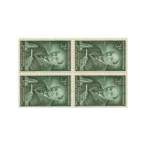  Harvey Washington Wiley Set of 4 X 3 Cent Us Postage Stamps 