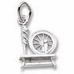 Spinning Wheel Charm by Rembrandt