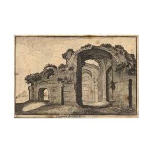   Wenceslaus Hollar   Baths of Diocletian (State 2) 2