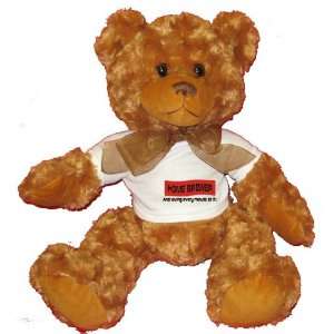  HOME BREWER And loving every minute of it Plush Teddy Bear 