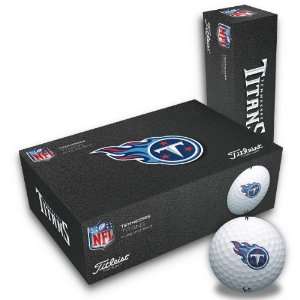  Titleist Tennessee Titans Half Dozen Set of Golf Balls 