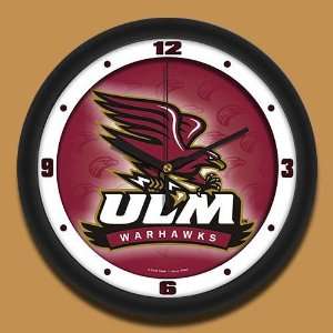  NCAA Louisiana Monroe Warhawks Dimension Wall Clock