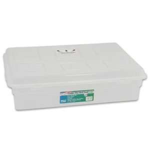  Underbed Box With Lid 35 Quarter Case Pack 4 Electronics