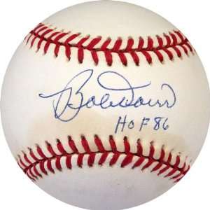 Autographed Bobby Doerr Ball   with HOF 86 Inscription   Autographed 