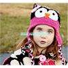 Baby Original Owl Ear Flap Crochet Beanie Infant Toddler Hat Cap 