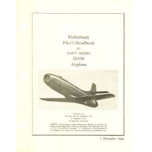   Douglas D 558 1 Aircraft Flight Manual Mc Donnell Douglas Books