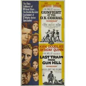 Gunfight at the O.K. Corral Poster D 27x40 Burt Lancaster Kirk Douglas 