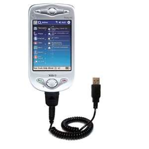  Coiled USB Cable for the HTC Wallaby with Power Hot Sync 