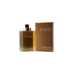  MEMOIRE DHOMME by Nina Ricci Cologne for Men (EDT SPRAY 3 