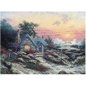  Thomas Kinkade   Cottage by the Sea Publishers Proof 