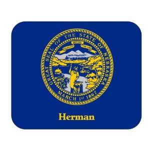  US State Flag   Herman, Nebraska (NE) Mouse Pad 