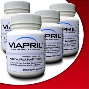  Viapril (4 Pack) Male Viagra Alternative Pill   Similar to 