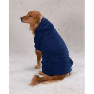  Dog Sweatshirt   Casual Canine Navy Basic Dog Hoodie   X 