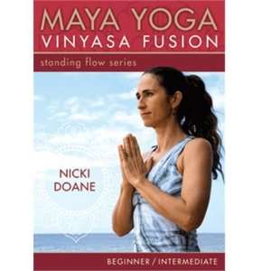  Maya Yoga Vinyasa Fusion   Standing Flow DVD by Nicki 