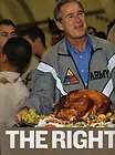 GEORGE W. BUSH turkey dinner    2003