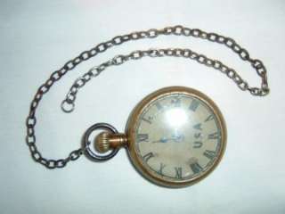 ANTIQUE 1800s ANSONIA POCKET WATCH April 17th1888 RARE*FREE WORLDWIDE 