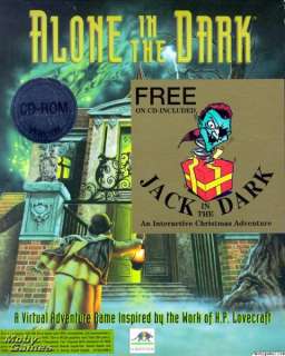   jack in the dark alone in the dark is a 3d adventure game with some
